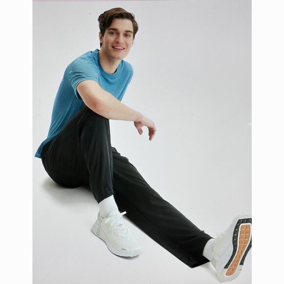 Hanes Sport Active Gear Joggers Mens Black L - Picture 7 of 16